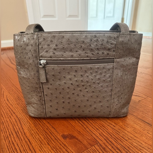 Karoo Classic Genuine Ostrich Leather Handbag made in South Africa. - Picture 3 of 8